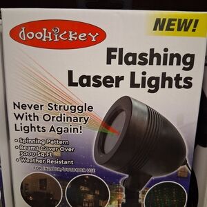 Doohickey Flashing Laser Lights - Black